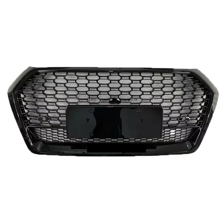

New Style ABS Auto Grille for Q5 Radiator Honeycomb Grills Front Bumper RSQ5 Facelift Mesh Grill with Quattro 2019-2021
