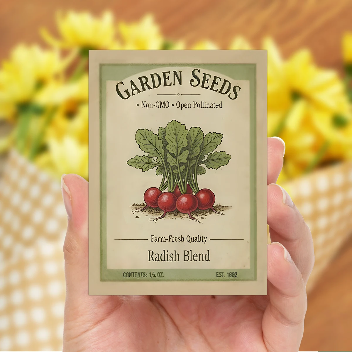30 Stück Vintage-Garten-Gemüsesamen-Sammelkarten, Karten zur Pflanzwissenssammlung, Geschenke für Hausgärtner – Detail 3