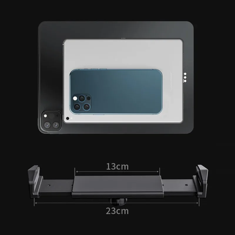 Imagem -03 - Suporte de Alumínio Ajustável Tablet para Telemóveis Suporte de Montagem do Braço Mesa de Cama Braço Tablet Ipad Pro Mini Xiaomi Tab 412.9