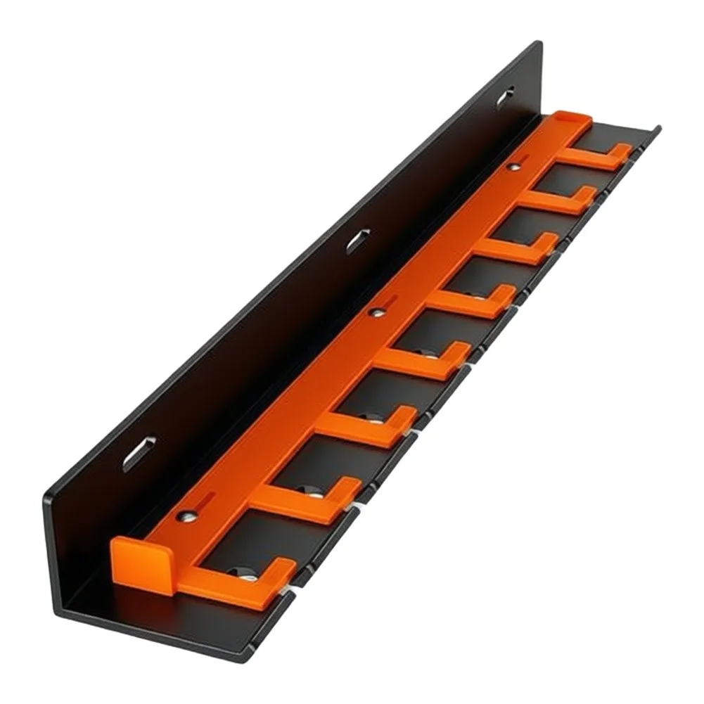 Wall Mounted Tool Rack for Pneumatic Equipment with Sliding Lock and For Heavy Load Capacity for 14 Inch Standard Air Tools