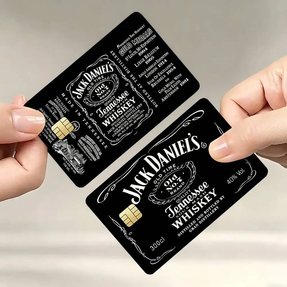 

J-Jack Retro D-DaNiels Sticker Decoration Creative Bank Card Bus Metro Waterproof Sticker