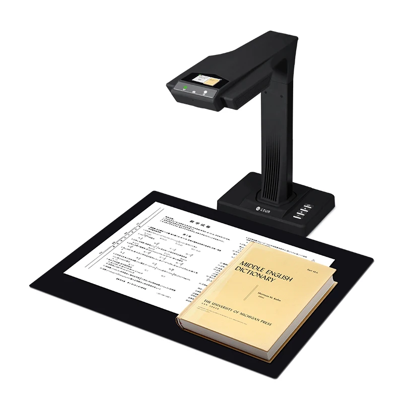 Portable A3 USB Document Scanner With 16MP High-Speed OCR 16MP OCR USB Book Imaging Curve Flattening & No Split Needed