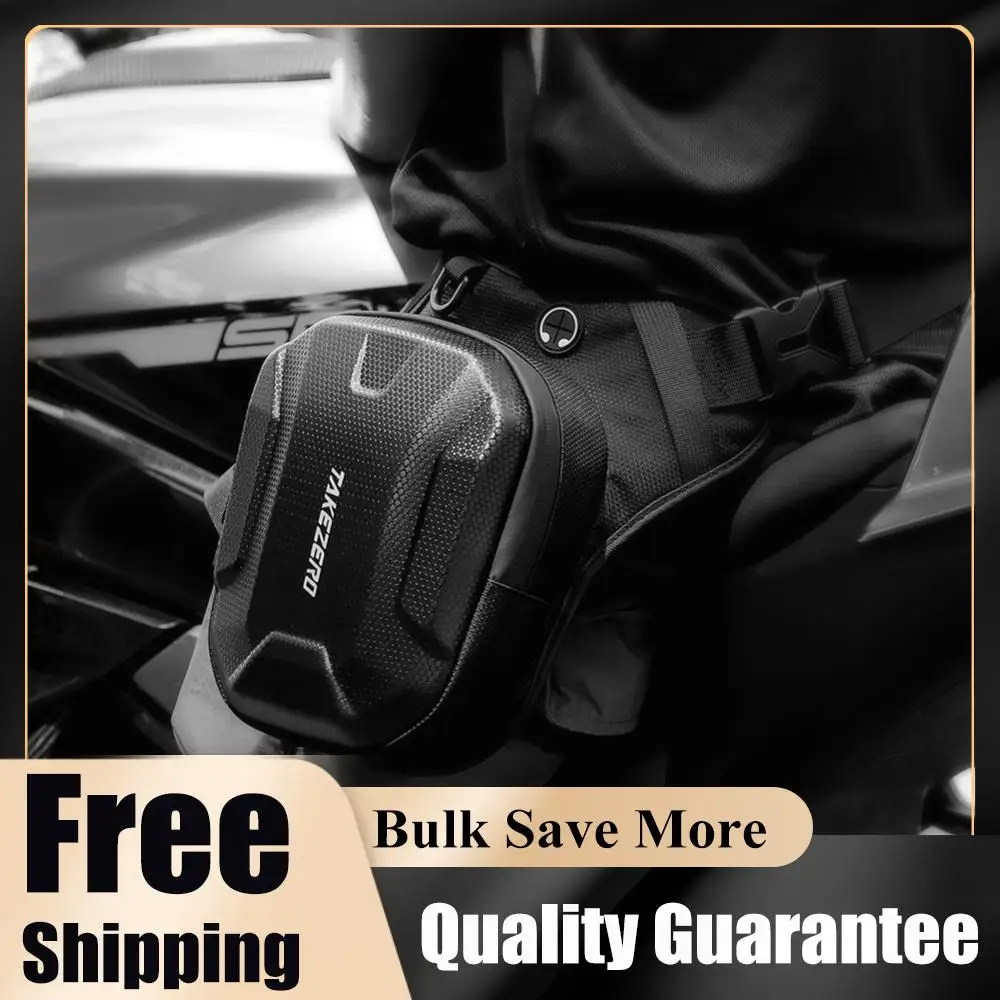 Motorbike Wasit Bag Waterproof Motorcycle Leg Side Bag Large Capacity Bicycle Thigh Belt Bag for Outdoor Sports Ride