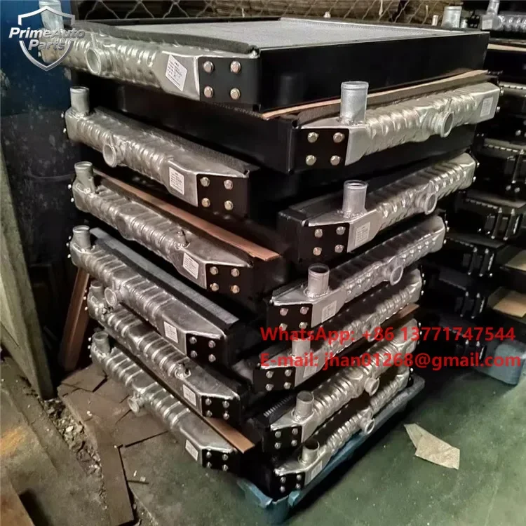 Excavator Radiator Assembly for R210-5 R215-7 R215-9 Models Water Tank Intercooler All Vehicle Construction Machinery Parts