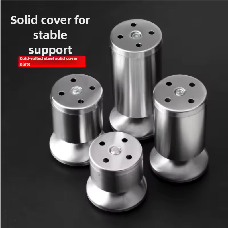 4Pcs Adjustable Stainless Steel Furniture Legs Replacement for Sofa Chair Table Desk 6-18cm - Image 2