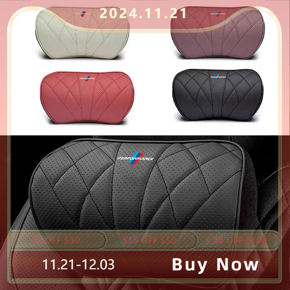 Car Decoration Neck Pillow Pillow Waist Cushion For M Performance M3 M5 M6 F01 F20 F10 F13 F15 F16 F30 F34 F32 F31 F48 E28 E30