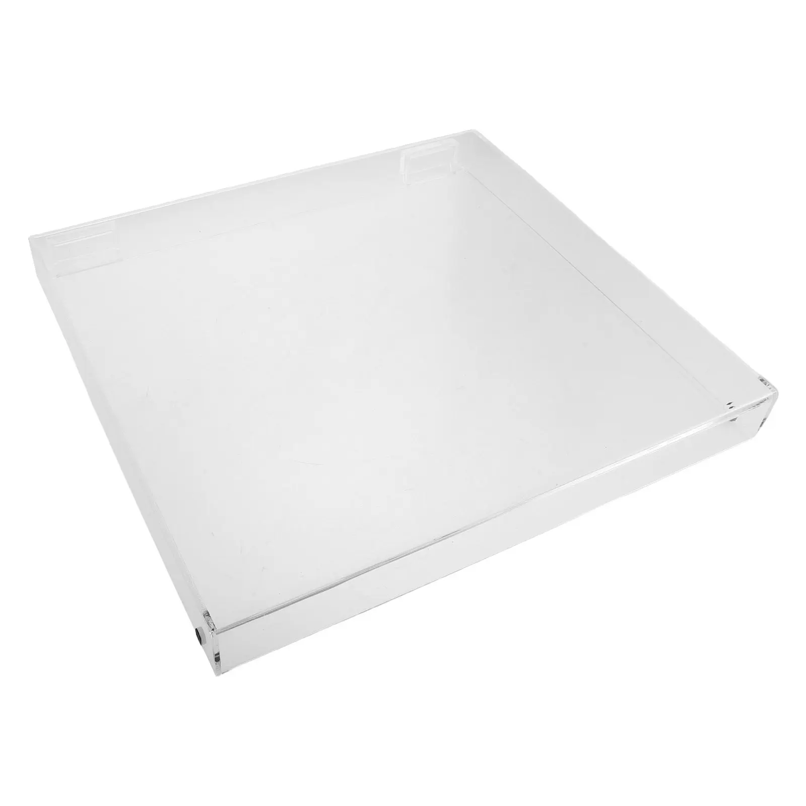 Transparent Acrylic Turntable Dust Cover Compatible with Lp60x Lp60xbt Vinyl Record Player Protective Shield Lid Dustproof