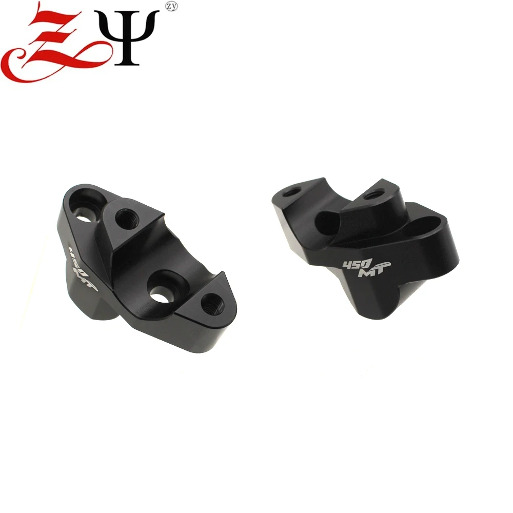 MT450 Handlebar Risers Bar Clamp Cover For CFMOTO 450MT 450 MT CF450 2024- Motorcycle Accessories Bar Mount Adapter