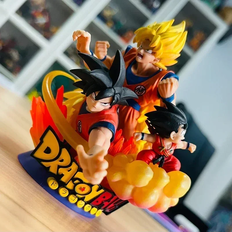 

Dragon Ball Figure Son Goku Action Figure Carton Egg Anime Peripheral Figure Collectible Ornament Model Desk Decor Birthday Gift