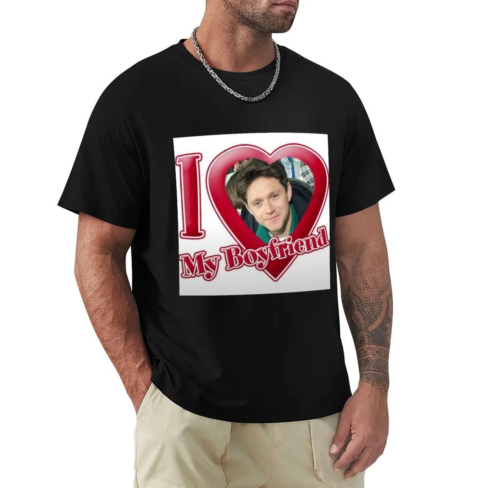 I Heart My Boyfriend Niall Horan (Red) T-Shirt Festival Party Tee Top