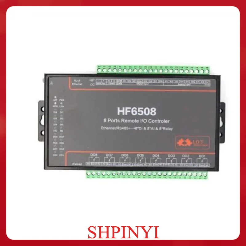 

Лучший модный домашний Hf650 промышленный контроллер Di Do Way Io Ethernet Rs45 Ch дистанционное реле Ethernet пульт дистанционного управления