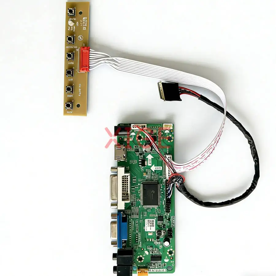 

For N164HGE LTN184HT05 N184H6 N184HGE Controller Board Kit DIY 1920*1080 Laptop Monitor Panel VGA DVI HDMI LVDS 40-Pin 1920x1080