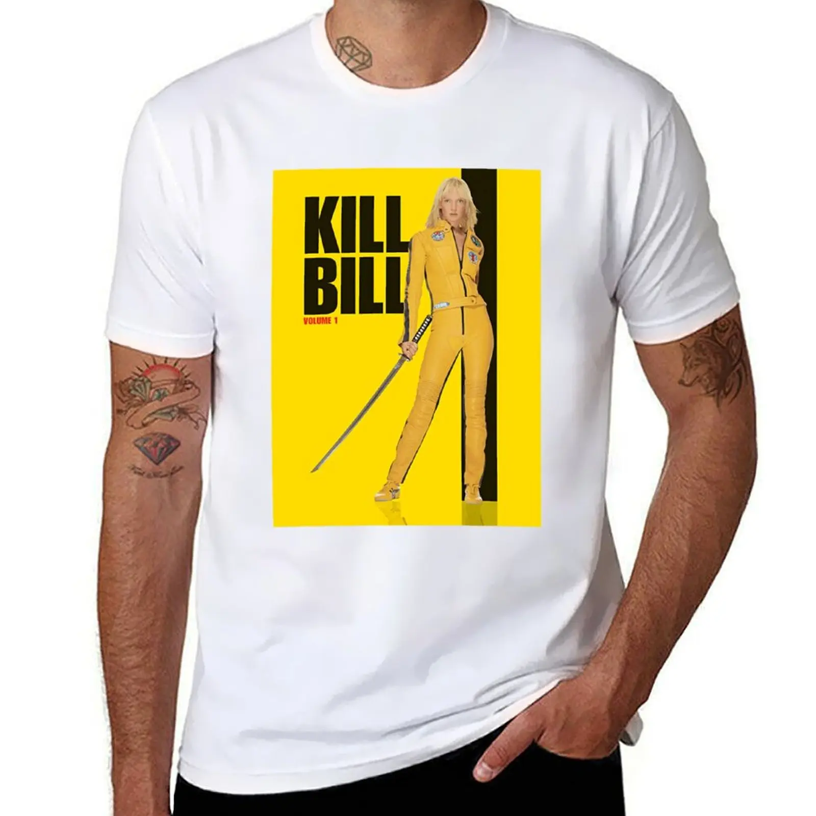 

Kill Bill Volume 1 2 T-Shirt man t shirts for men cotton tshirt 100%