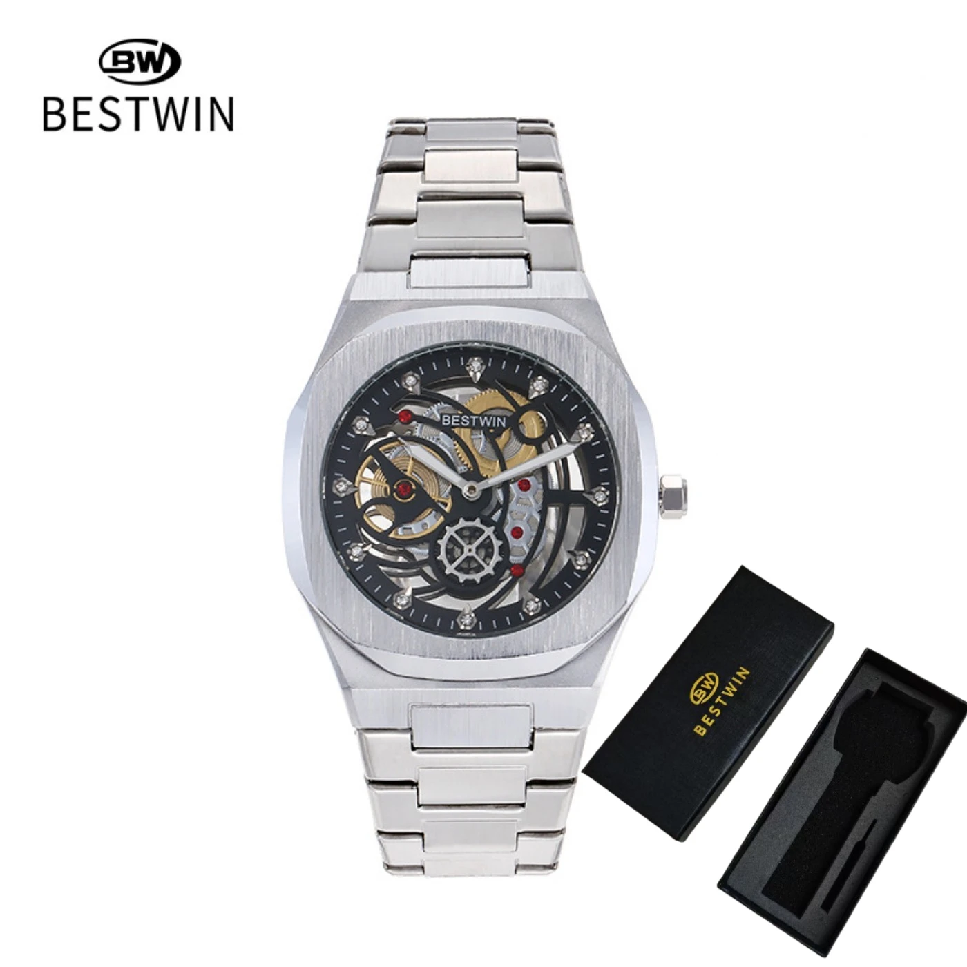 Men's Luxury Quartz Watch with Luminous Hands
