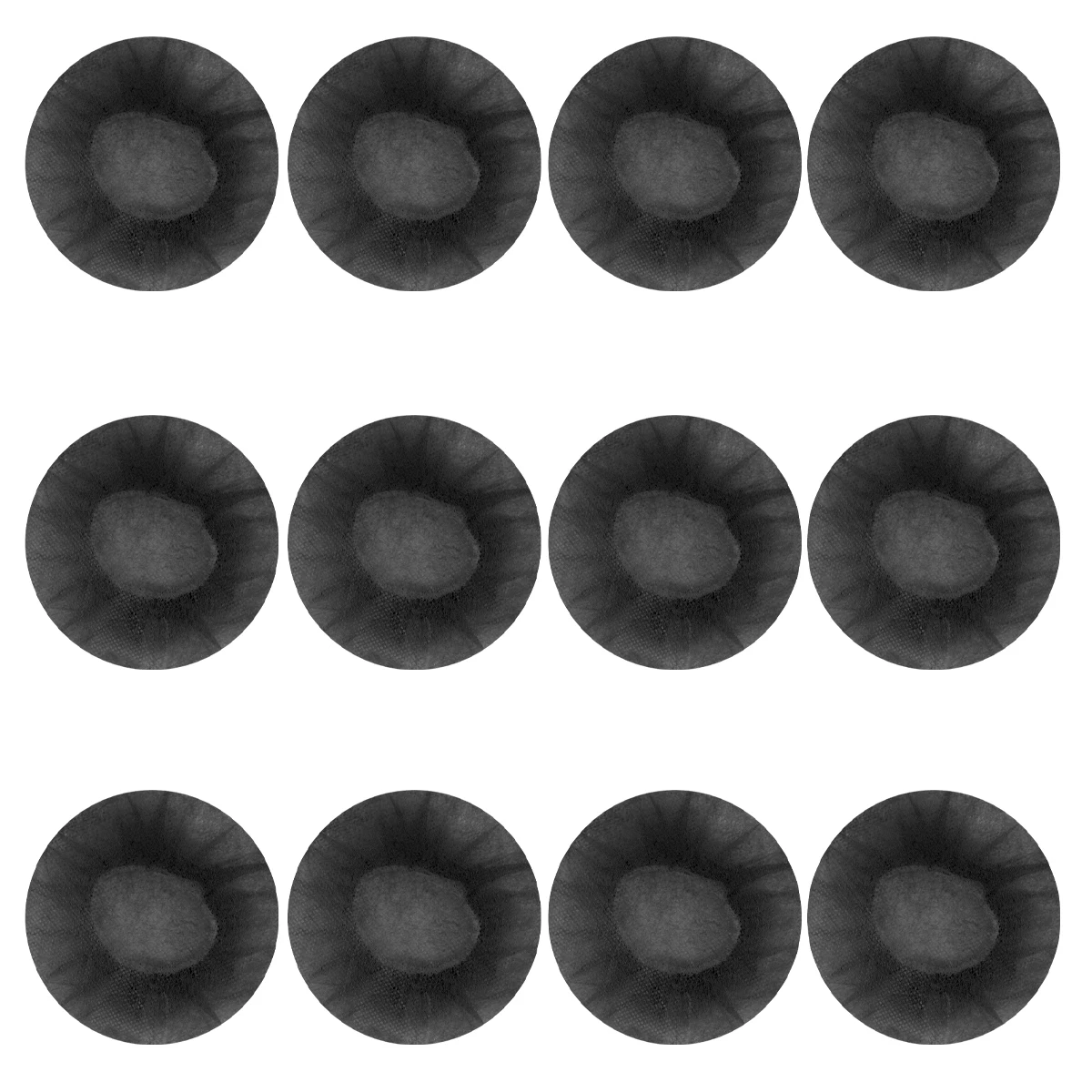 

Headphone Ear Cover Stretchable Fabric Earcup Protector Black Sanitary Cover for Headset Travel School Lightweight