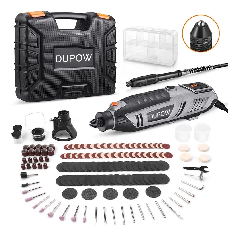 

200W Mini Grinder Set Kit Variable Speed Electric Mini Rotary Tool