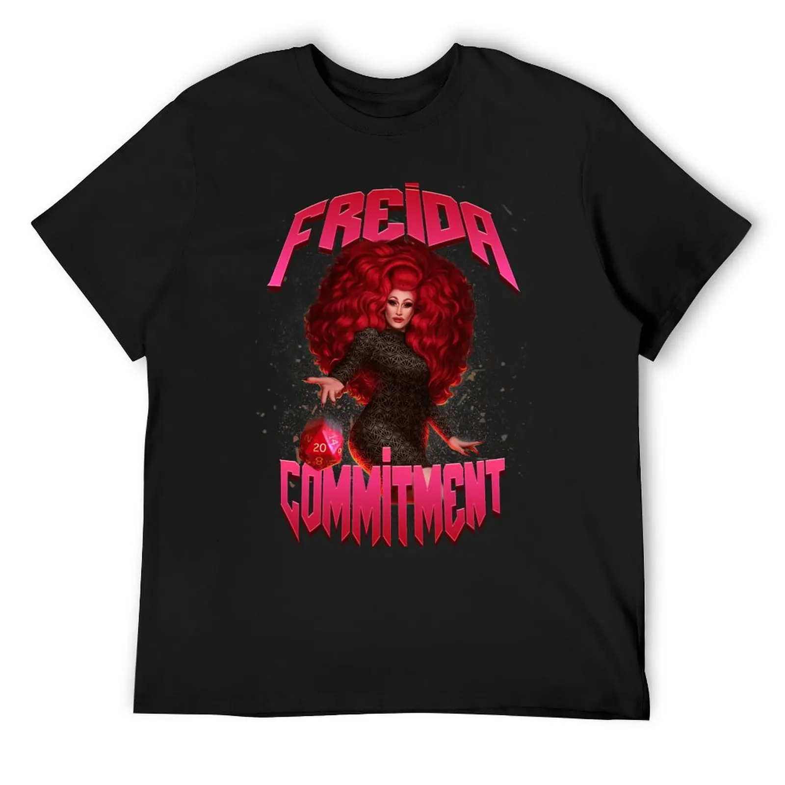 

Freida Commitment Dungeon Mistress T-Shirt Anime t-shirt cotton man t-shirts cute tops men t shirts high quality