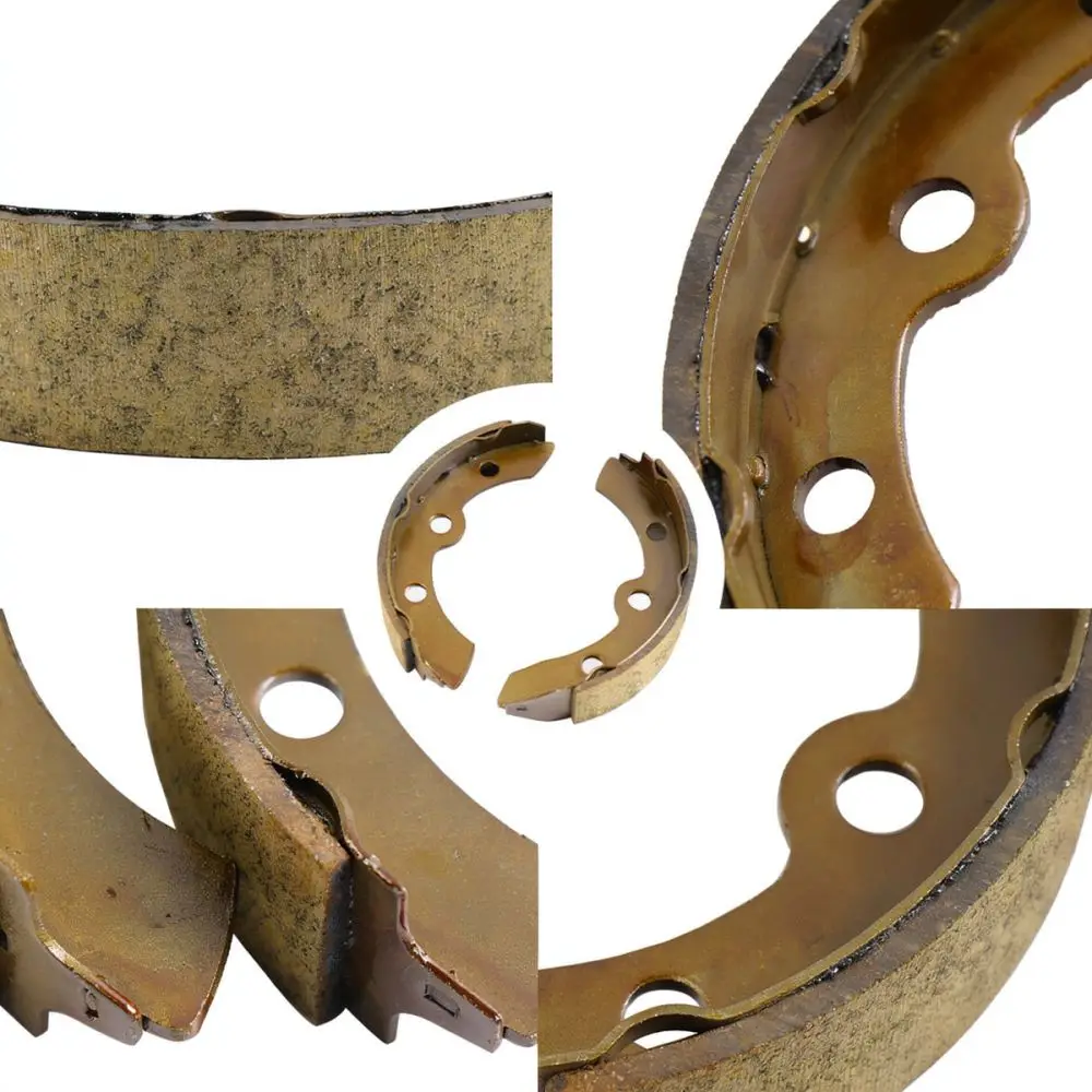 Zinc Brake Shoe Assembly For Club Car Golf Cart Reliable Stopping Performance Durable Maintenance Replacement Kit 101823201