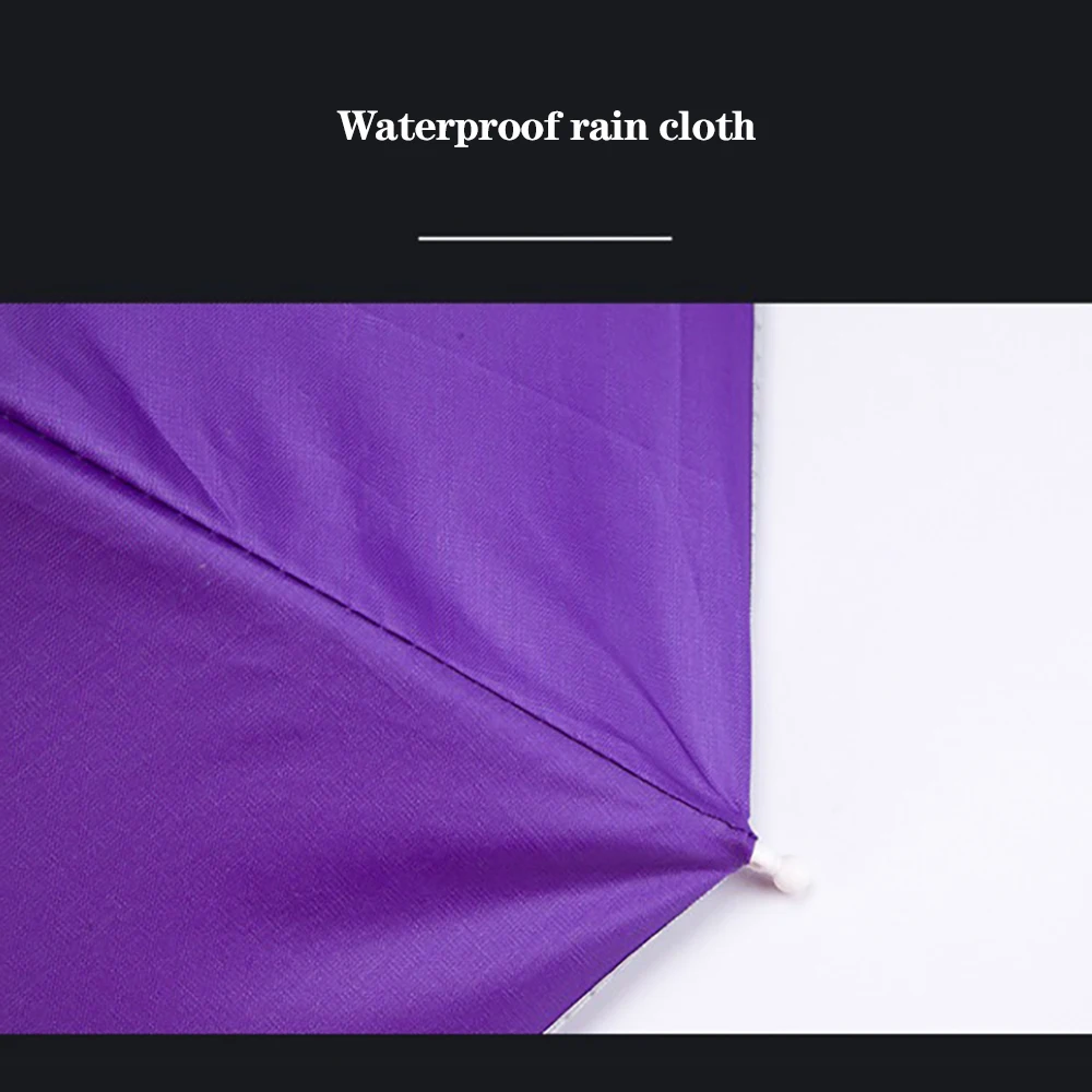 Regenschirm-Hut Faltbarer Sonnenschutz Wasserdichter Angelkopfschutz Strand-Kopfbedeckung UV-Schutz Camping Wandern Regenschirm-Hut – Detail 15