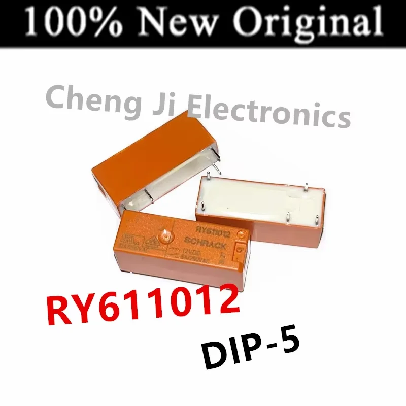 5PCS/Lot   RY611005 、RY611012 、RY611024   DIP-5   New original universal power relay  1-1393225-7 、1-1393225-9 、2-1393225-1