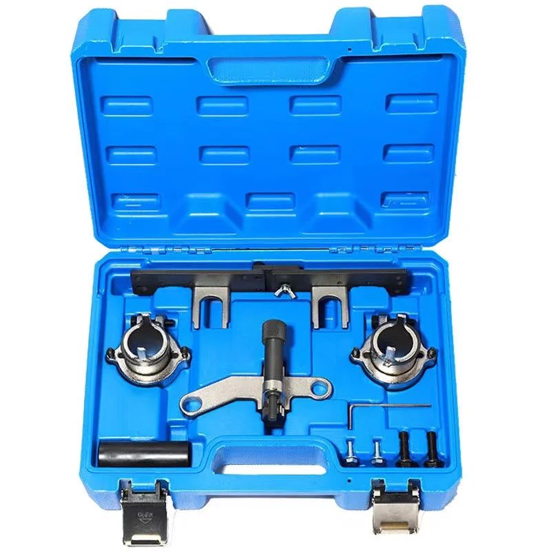 

Timing Tool kit Camshaft Aligning Flywheel Locking Crankshaft Pulley Holding Tool compatible with GM Onix /Tracker /Chevrolet 1.