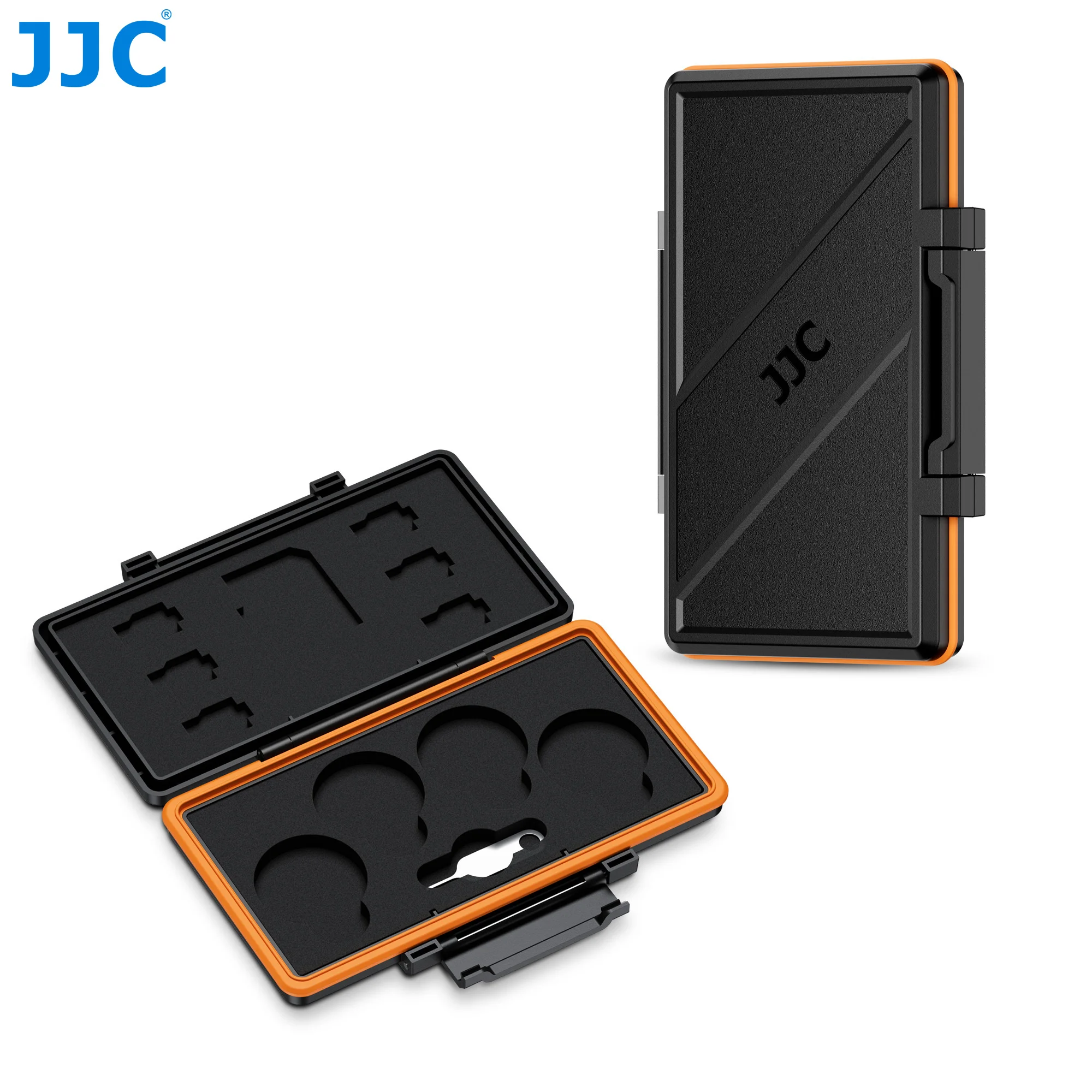 

JJC Memory Card Filter Case for Dji Osmo Nano Filters Storage Case Wallet Shell Support 4 Dji Nano Filters 6 TF Card 1 SD Card