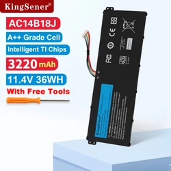 KingSener – batterie d'ordinateur portable AC14B18J AC14B13J, E3-111 V, pour Acer Aspire E3-112 E3-112M ES1-531 MS2394 B115-MP EX2519 N15Q3 N15W4