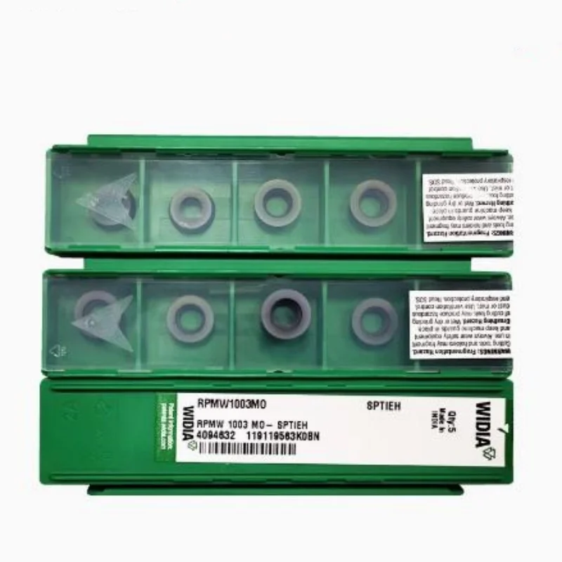 

WIDIA RPMW1003MO SPTIEH CNC turning tool blade carbide inserts High-Quality Precision Cutting Tools 10Pcs