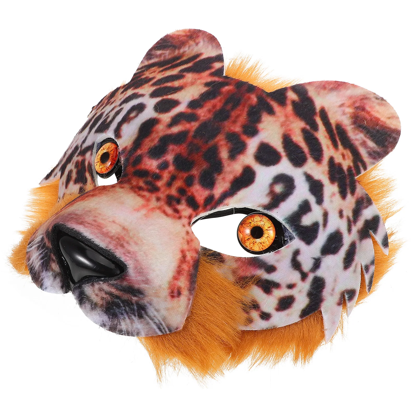 

Mask Animal Masks for Kids Cheetah Masquerade Make up 3d Leopard Realistic Child