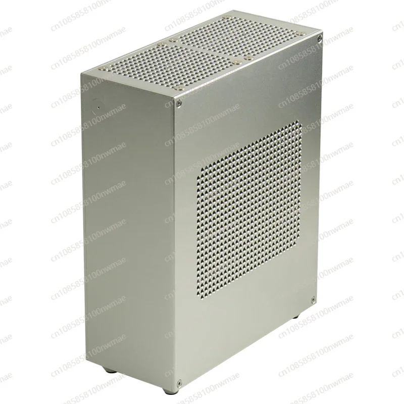 Mini mini integrated display chassis itx 1U power supply, all-aluminum chassis custom a4 office host