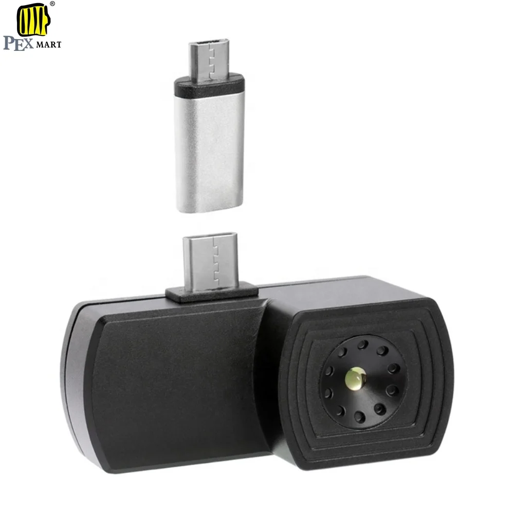 Multifunctional Mobile Phone External Infrared Thermal Imager Camera for Android Phones with Adapter