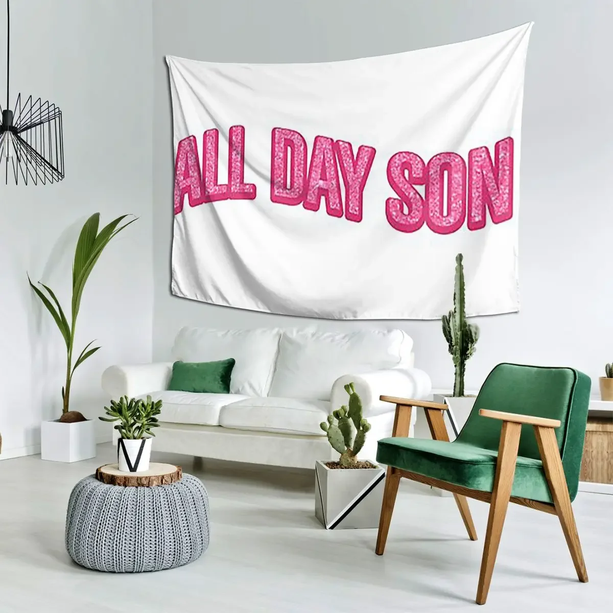 ALL DAY (new Girl Pack!) Tapestry Funny Wall Hanging Aesthetic Home Decoration Tapestries for Living Room Bedroom Dorm Room