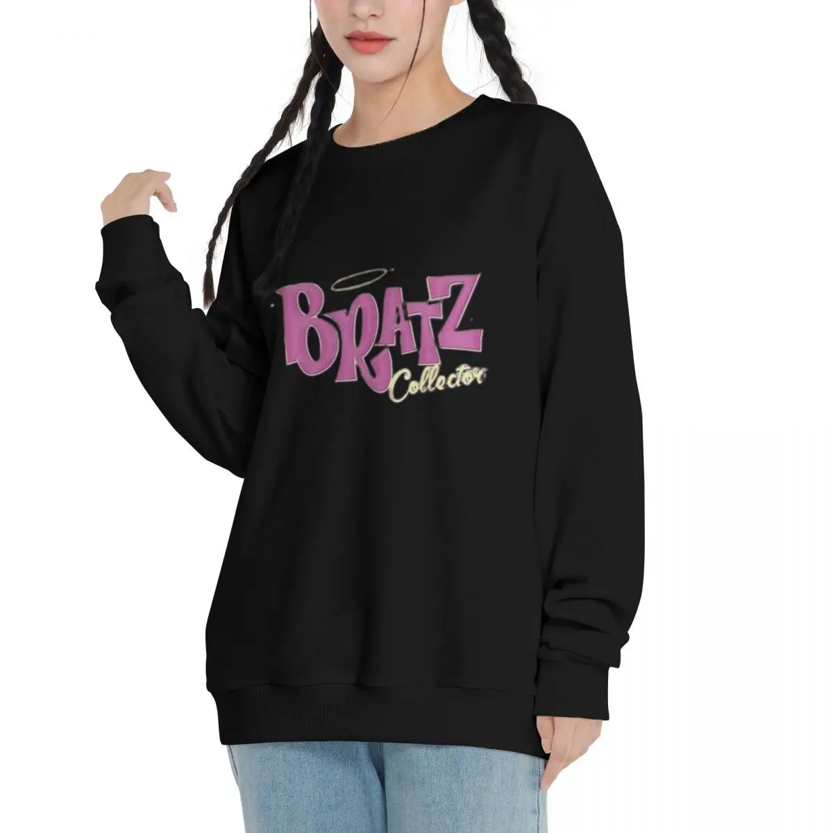 Bratz Luxury Design Hoodie Men's Cotton Casual Vintage Streetwear Tops Sets