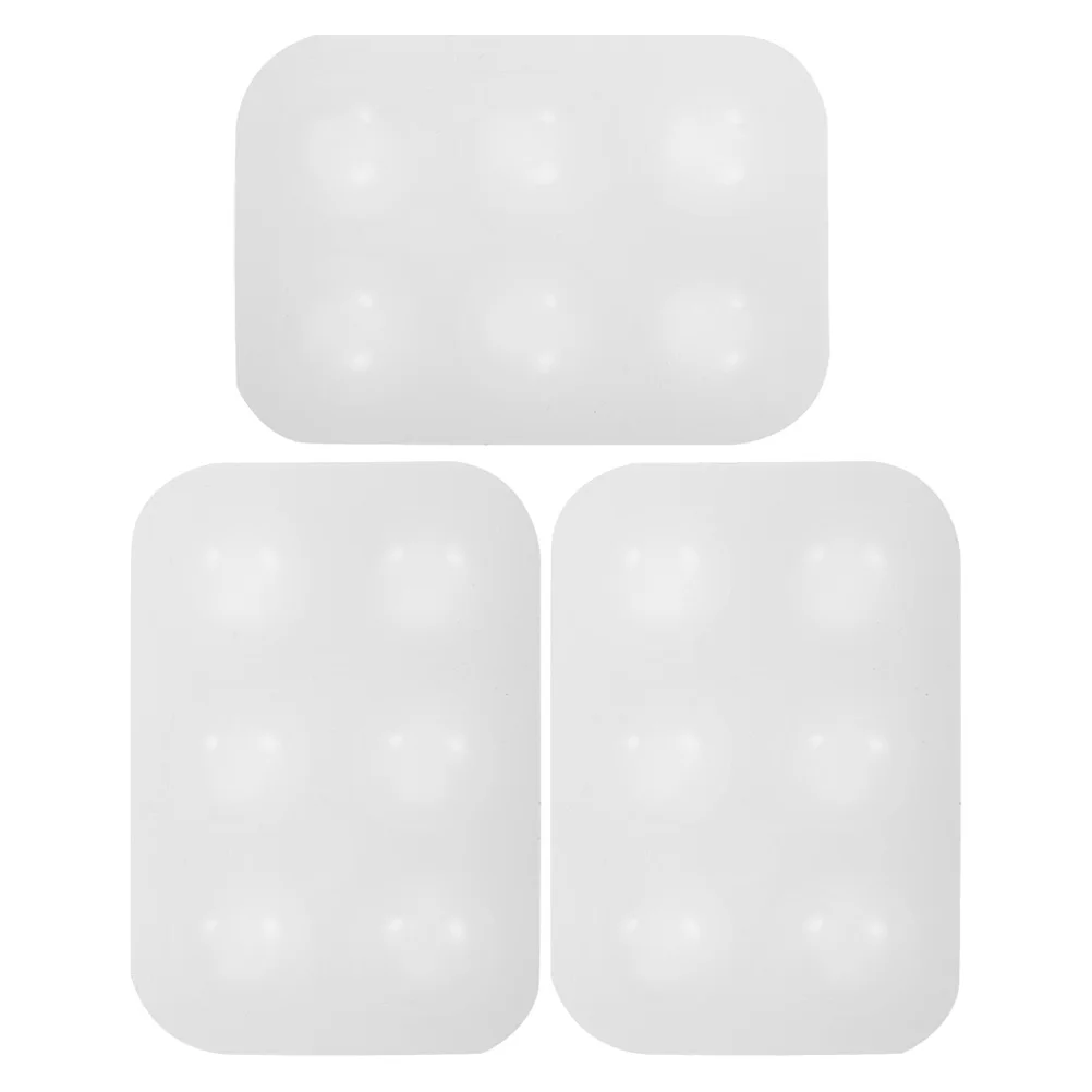 

3Pcs Watercolor Palette Empty Silicone Painting Palettes for Color Mixing Acrylic Gouache Oil Portable Art Craft Supplies