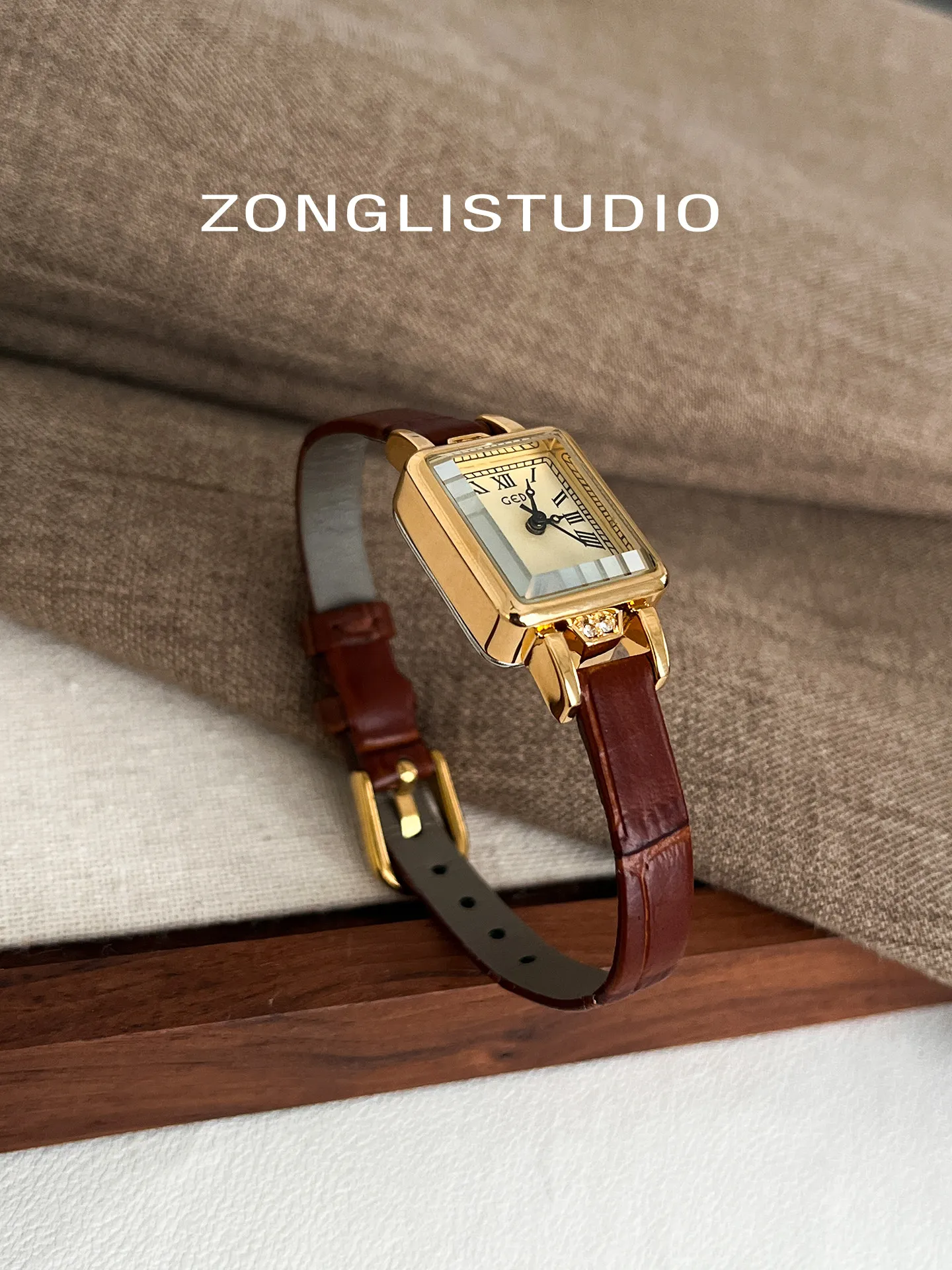 New Minimalist And Stylish Design, Vintage-Inspired High-End Women'S Watch, Elegant And Simple, High-Quality Women'S Wristwatch.