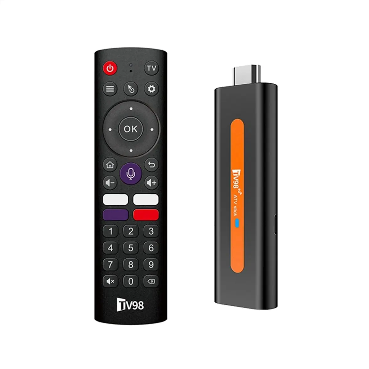 【STABLE QUALITY】TV98 ATV H618 Set-Top Box H618 8K HD Bluetooth 5gWIFi Android 14 TV Box Tv Box