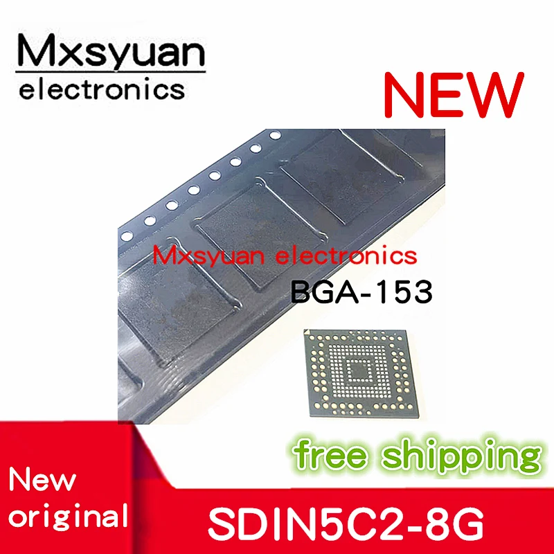

1 шт. ~ 10 шт./лот SDIN5C2-8G SDIN5C2 BGA новый оригинал