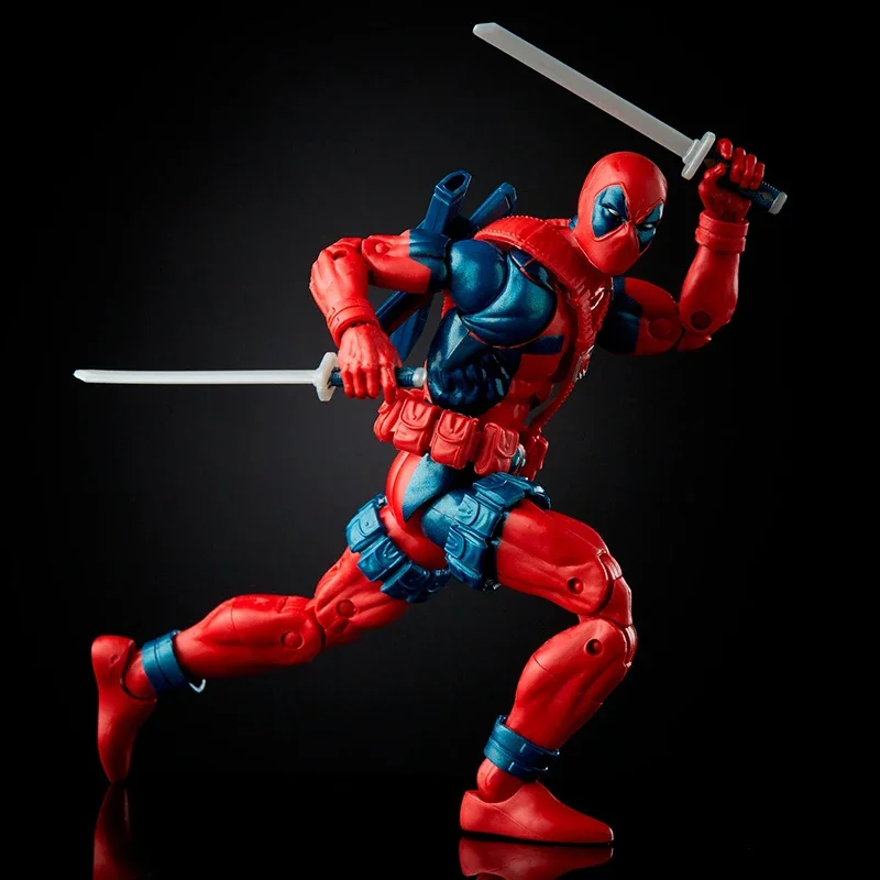 Hasbro Anime Marvel Legends Deadpool 80 Aniversario edición regalos para niños o colección figura de acción genuina modelo Juguetes