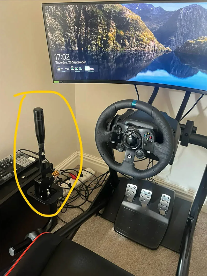 Handrem Voor Logitech g29/g27/g25 PC Hall Sensor USB SIM Racing Voor Thrustmaster T300 T500 Racing Games stuurwiel