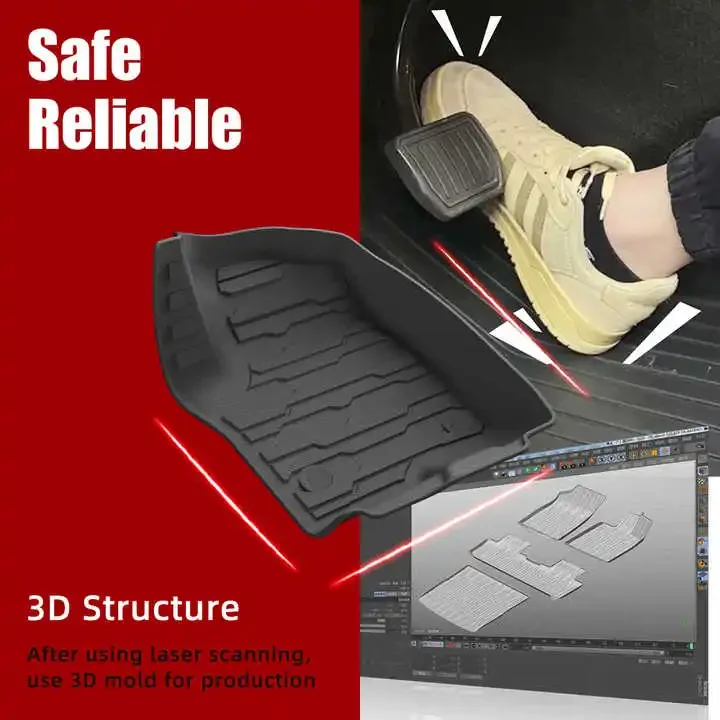 3D TPE  for Changan CS35 Plus 2018-2024 Car Floor MatCar Mats Waterproof Non-slip Luxury Car Foot Mat