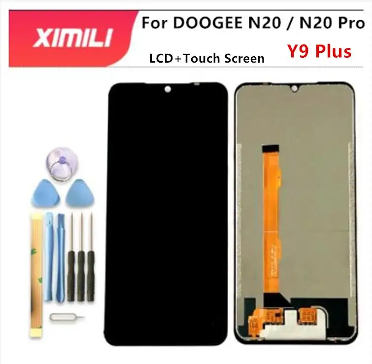 New Original 6.3 inch for DOOGEE N20 N20 PRO LCD Display+Touch Screen DigitizerAssembly LCD+TouchDigitizer for DOOGEE Y9 Plus