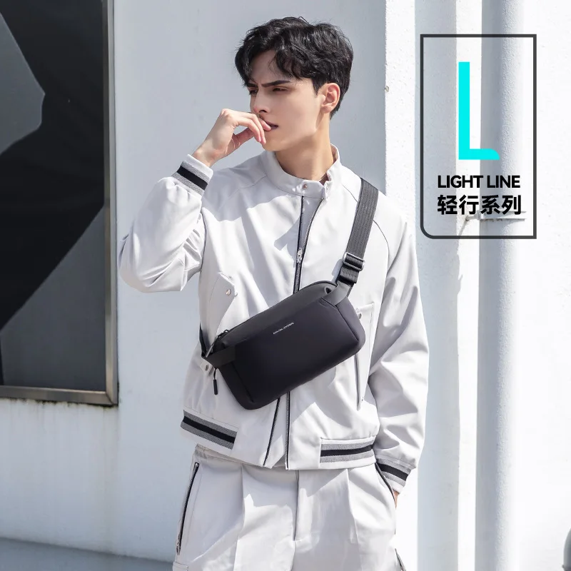 وظيفة الترفيه الرياح عبر الجسم حقيبة الكتف سعة كبيرة مقاوم للماء أزياء جميع أنواع حقيبة الكتف عبر عبر عبر الظهر #3