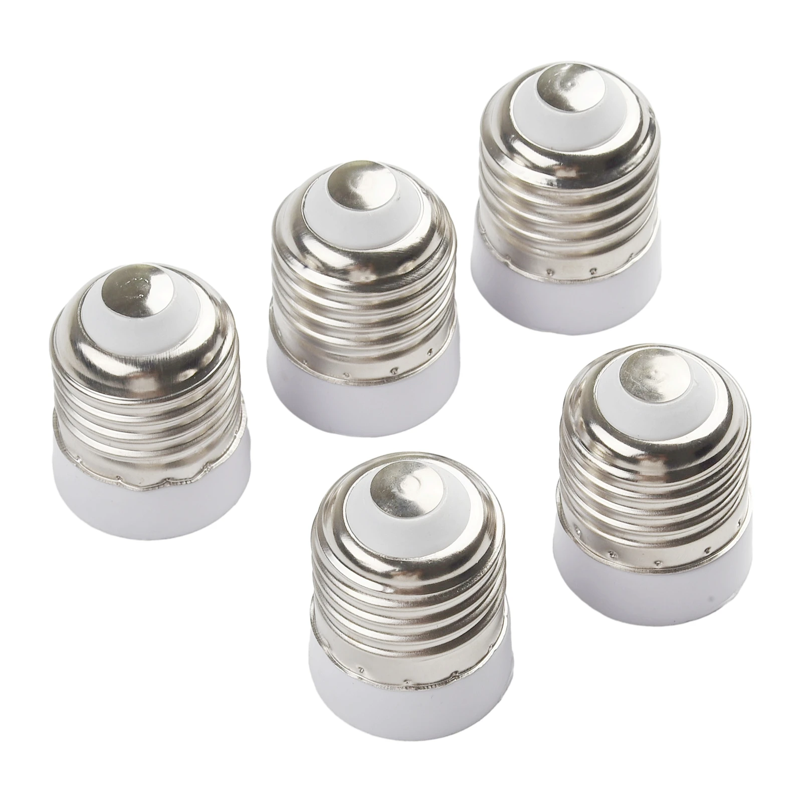 Lamp Holder Light Bulb Socket 35*27mm 5PCS Convert Sockets E27 To E17 For All Voltage Sockets Adapter Brand New