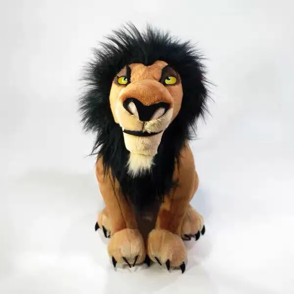 Cute Plush Toy Disney The Lion King Adult Simba stuffed High quality toys doll doll A birthday present for your child 34CM