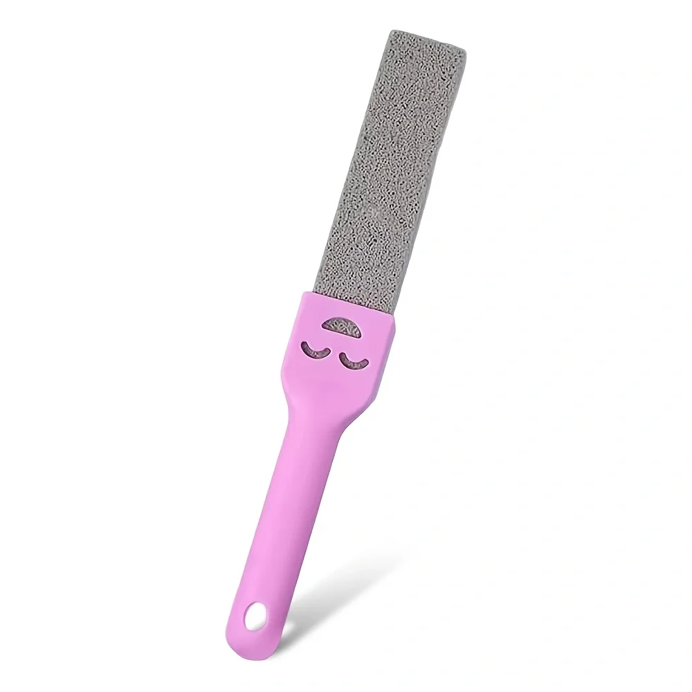 Pumice Stone Cleaning Sticks with handle, 1 Pack Toilet Bowl Cleaner for Hard Water Stains, Lime Scale Remover for Kitchen, Bath