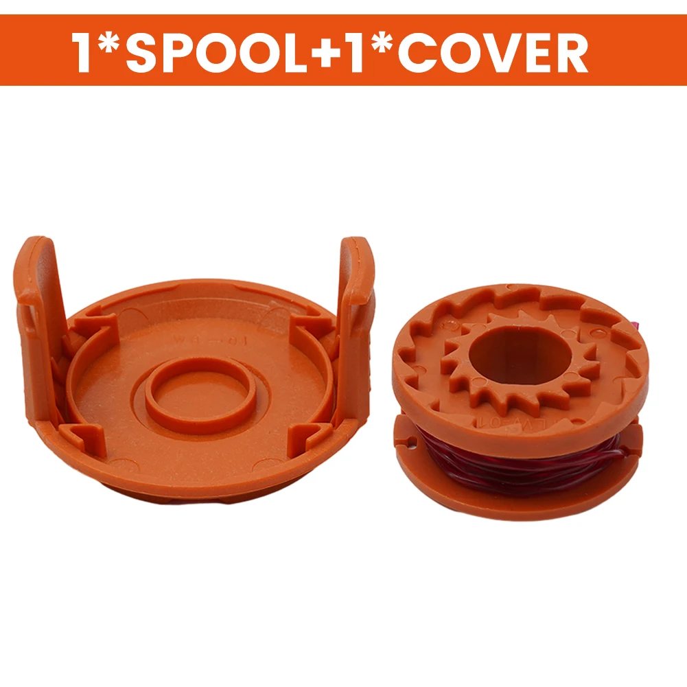 Spool&Cover For WORX WG150E WG151E WG154E WA0010 WA6531 WG160. Grass Trimmer For Home Garden Tool Accessory