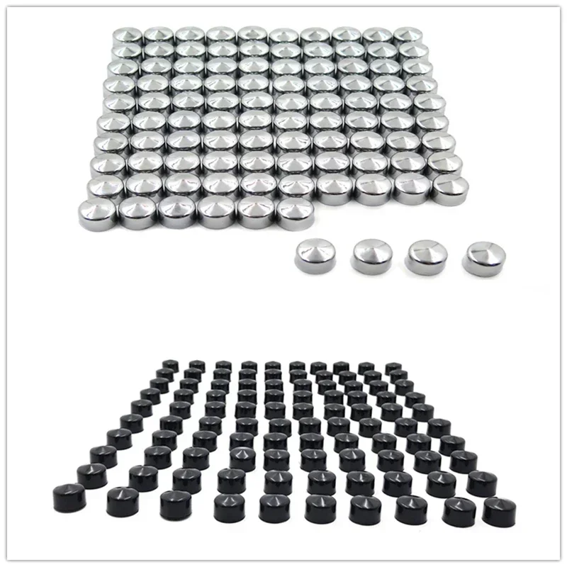 Motorcycle parts 100 Piece Chrome 1/4