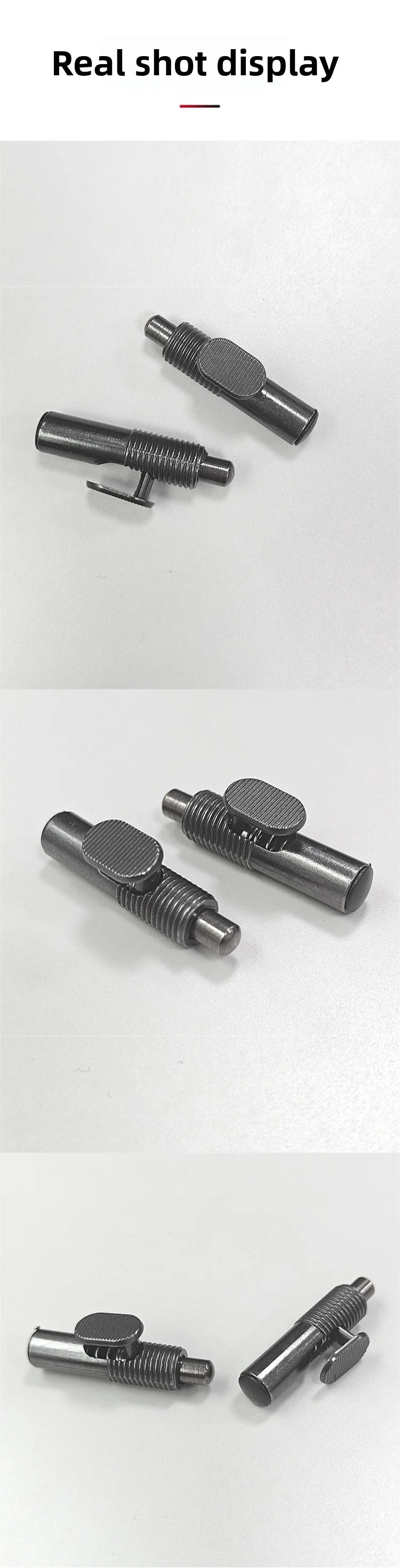 10/20 Stück Unsichtbarer Beweglicher Laminatverbinder mit Eingebauter Feder, Einfache Montage, Laminat-Stütze – Detail 7
