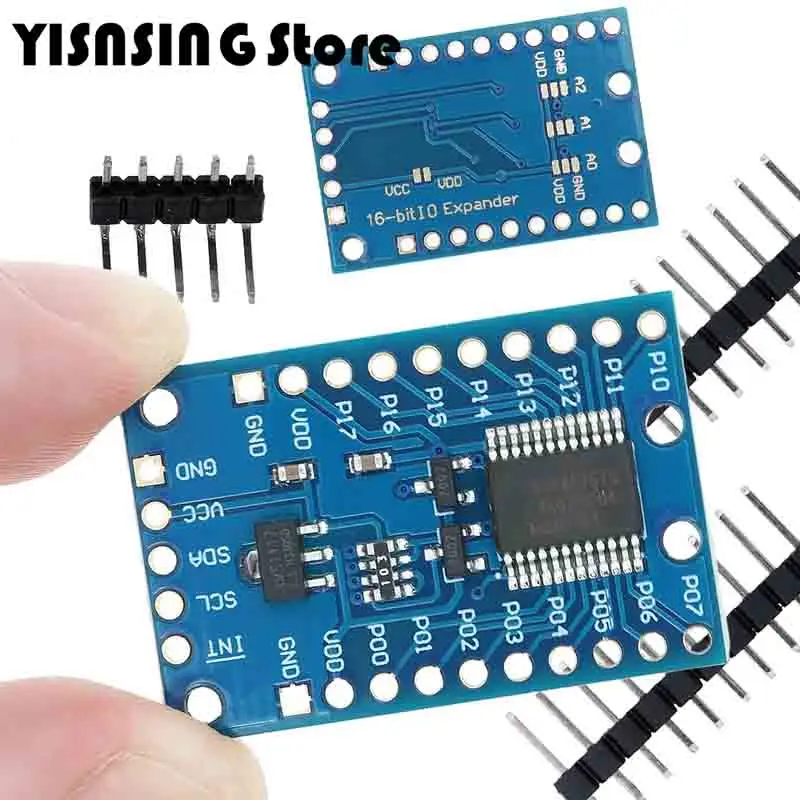 PCF8575 Module IO Expansion Board DC 2.5-5.5V I2C Control Board 2 to 16 IO Ports For Arduino