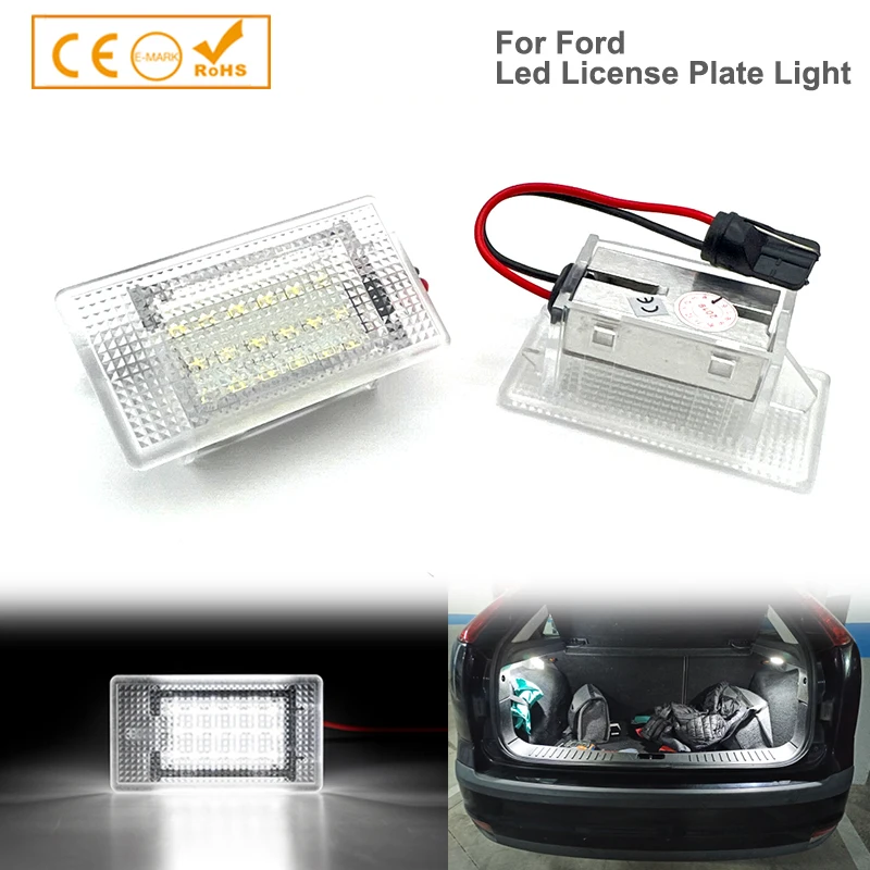 LED Interior Boot Trunk Luggage Light For Ford Mondeo MK4 Focus IB8 Cougar EcoSport Fusion Granada Orion OEM 84AG13547AA,6136623